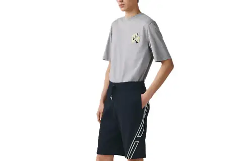 HERMES Casual Shorts Men's Marine Blue Moderate