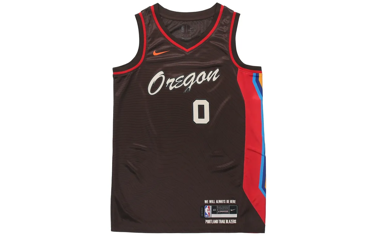 Nike Basketball Jersey Men's Dark Charcoal Brown