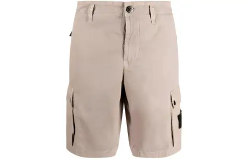STONE ISLAND SS23 Casual Shorts Men's Gray White
