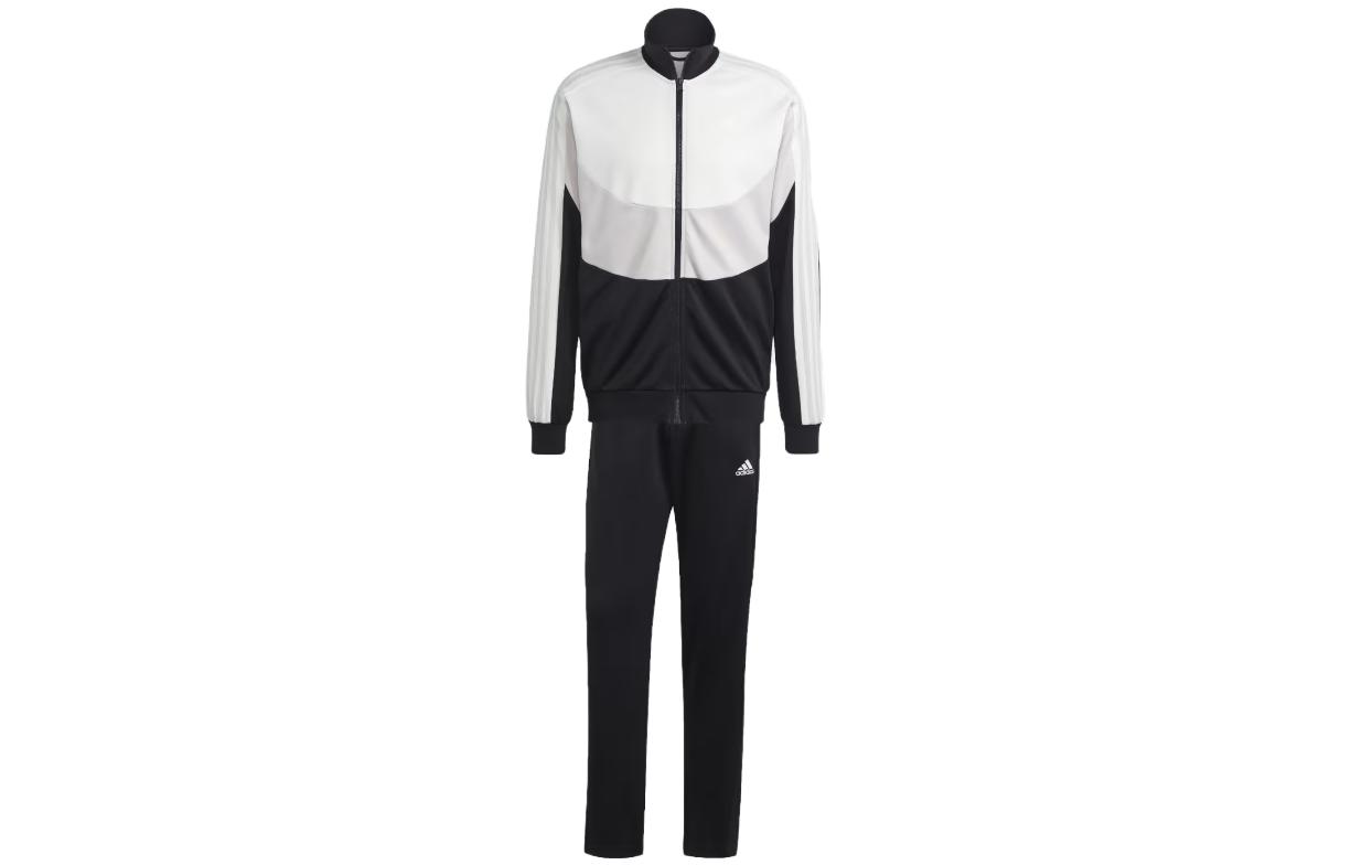 Adidas COLORBLOCK Casual Sportswear Men's Stand Collar Moderate