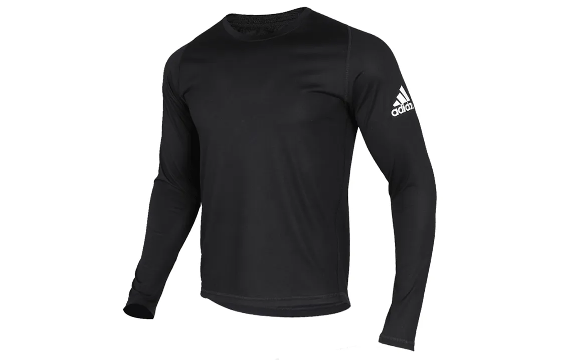 Adidas Fitness Clothing Men's Black Moderate