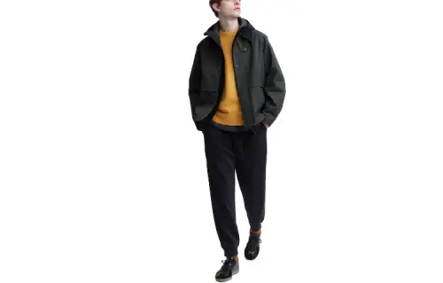 UNIQLO Casual Pants Unisex Black Moderate Sweatpants