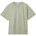 ASICS T Shirts Unisex Green Crew Neck Moderate