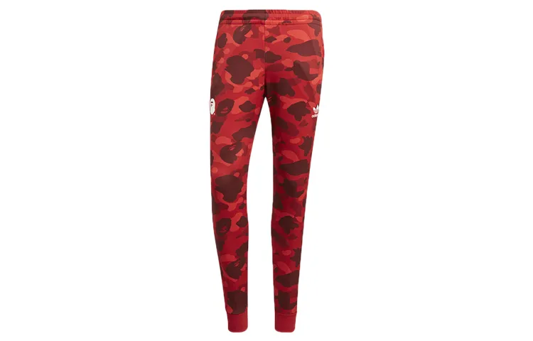 Adidas Originals X A BATHING APE Sports Pants Men's Moderate