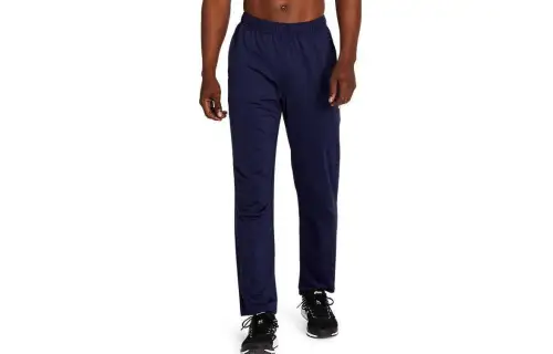 ASICS FP Casual Pants Men's Blue Moderate Straight Fit Pants