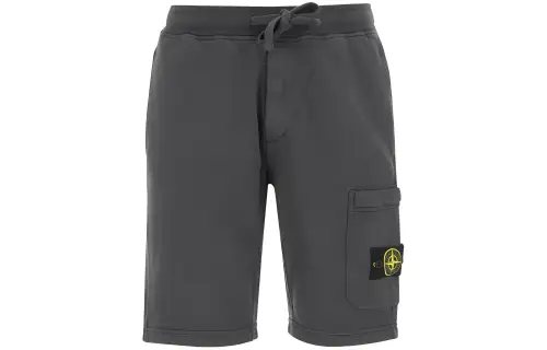 STONE ISLAND Casual Shorts Men's Gray Moderate