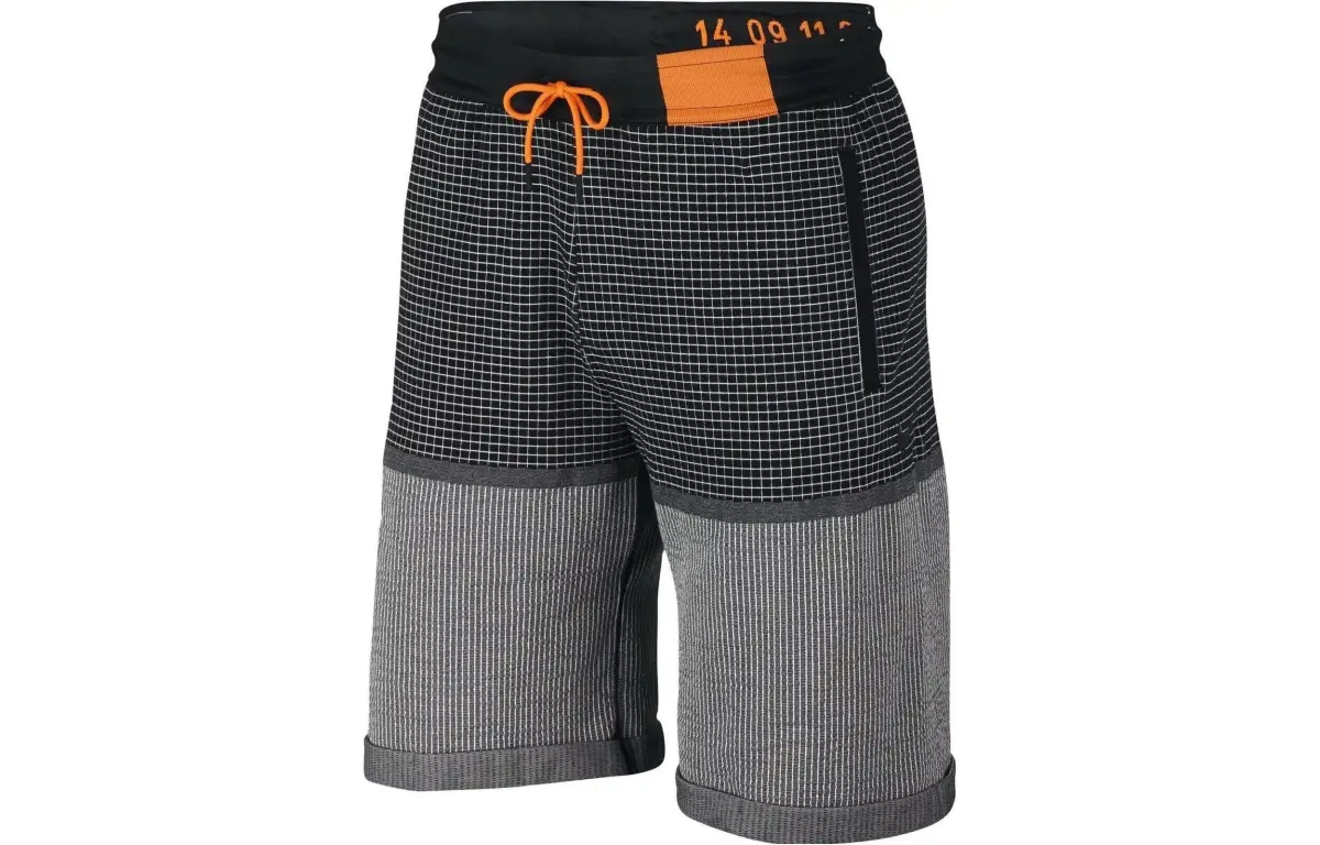 Nike contrast drawstring shorts