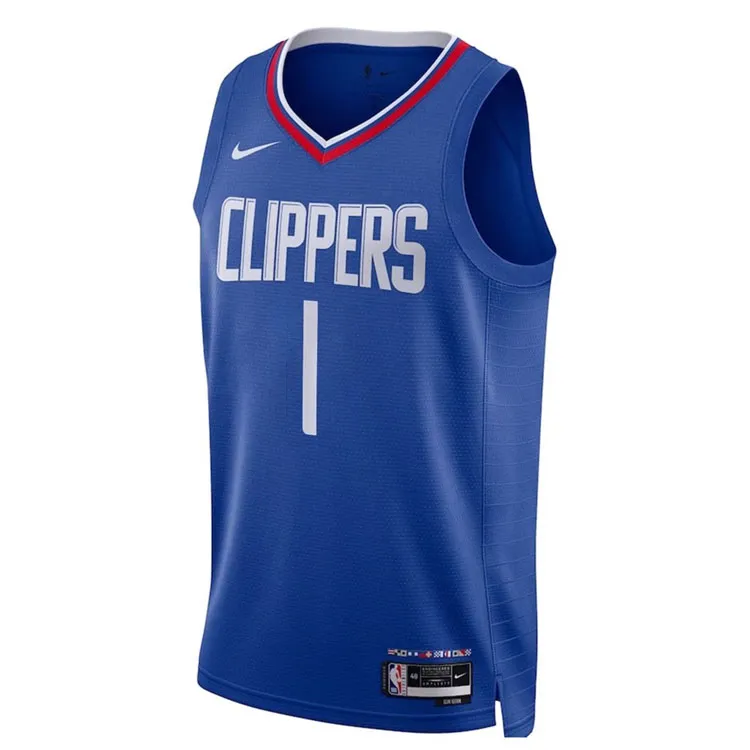 Nike Basketball Jersey Men's Blue