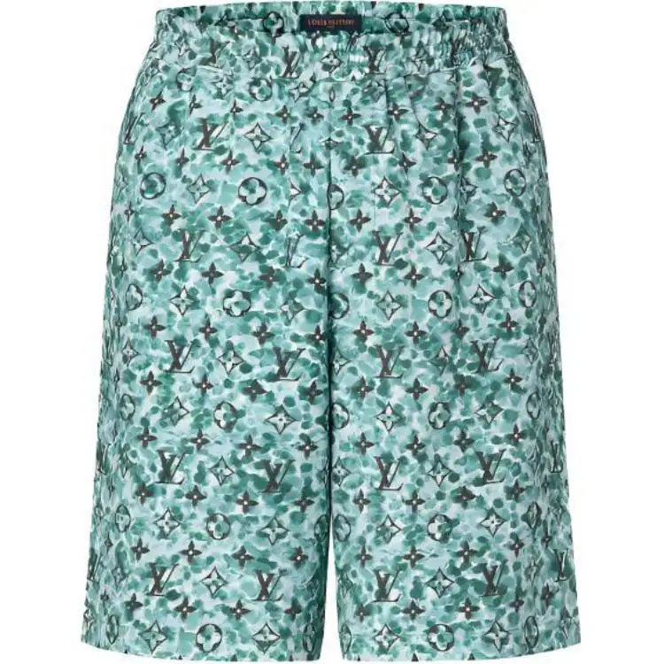 LOUIS VUITTON FW23 Casual Shorts Men's Green