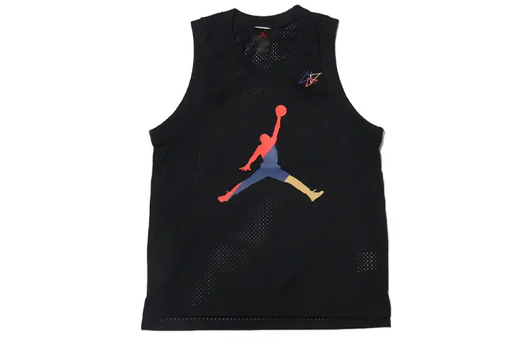 Jordan Basketball Jersey Men's Black