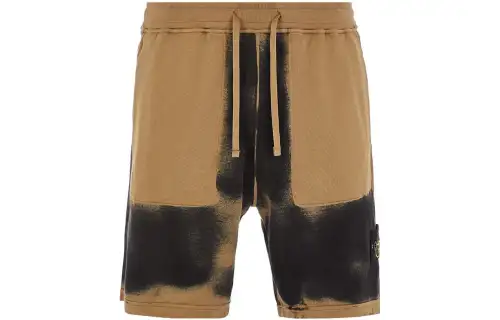 STONE ISLAND SS23 Casual Shorts Men's Bark Color