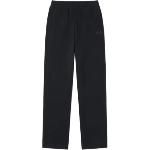 FILA Casual Pants Unisex Black Moderate Straight Fit Pants