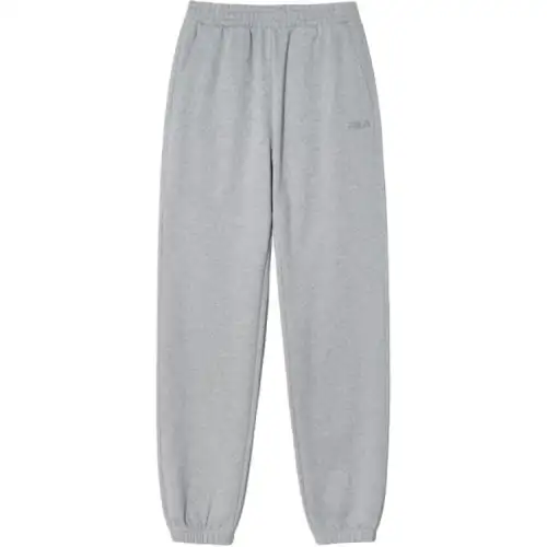 FILA Casual Pants Unisex Gray Moderate Cuffed Pants
