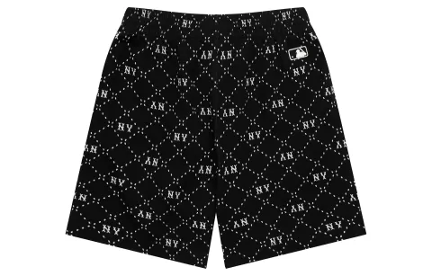 MLB Casual Shorts Men's Black Moderate