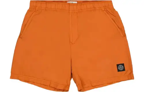 STONE ISLAND Casual Shorts Men's Orange Moderate