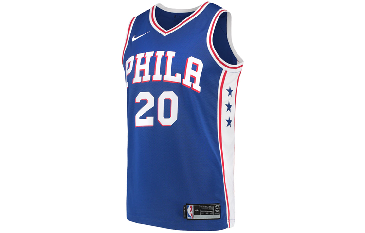 Nike Basketball Jerseys Men’s Blue Moderate Straight Fit