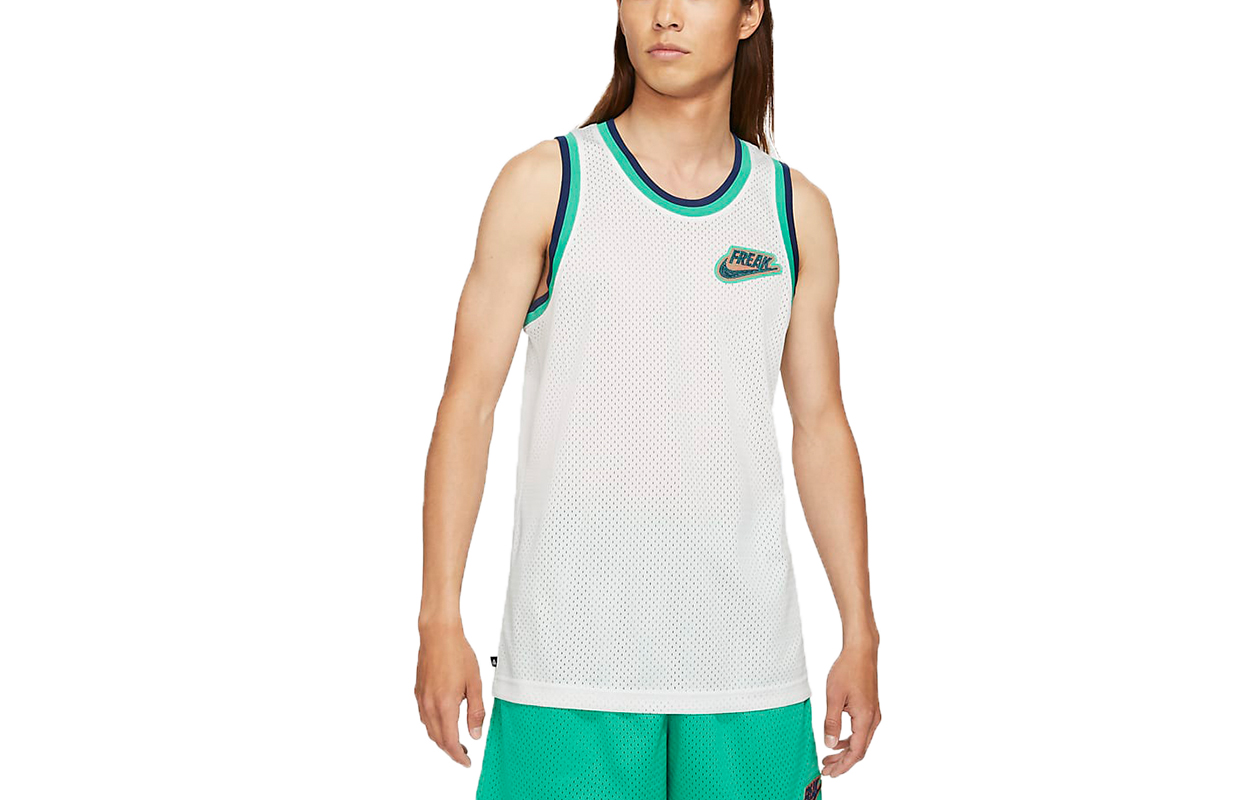 Nike Basketball Jerseys Men’s White Moderate Straight Fit