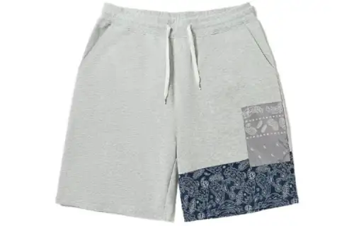 Vans Solid Color Casual Shorts Men's Light Gray