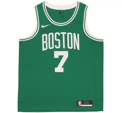 Nike Celtics NBA SW Fan Edition Brown No. 7 Letter Sports and Casual Mesh Comfortable Quick-Drying Basketball Vest Men's Green