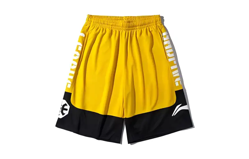 Li Ning Badfive Sports Shorts Men's Yellow