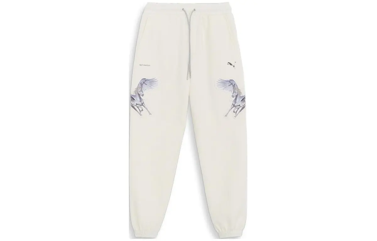 PUMA x SORAYAMA Graphic Pants Casual Pants Men's White