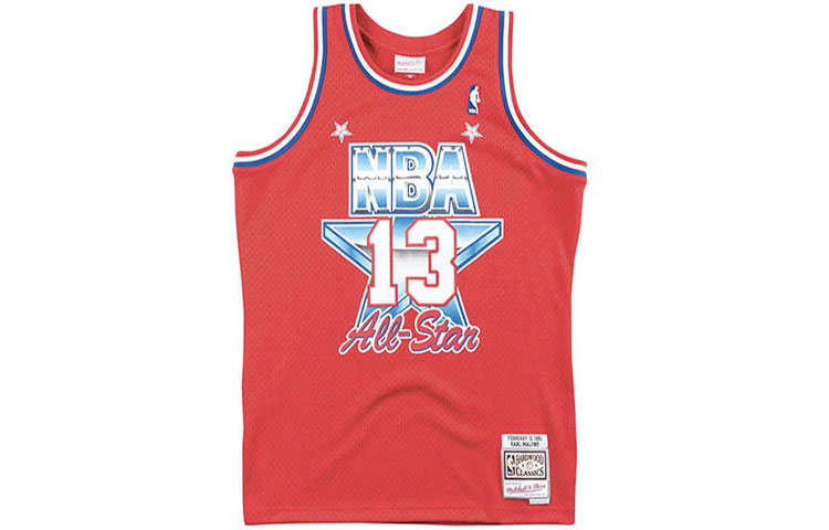 Mitchell Ness x NBA Basketball Jersey Men’s Red