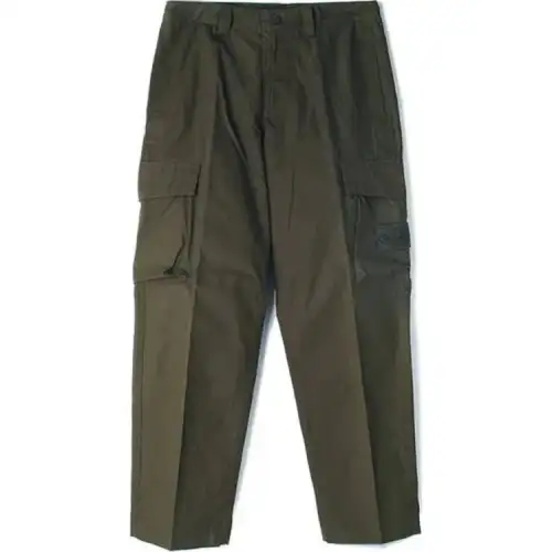 STONE ISLAND Logo Patch Cargo Trousers