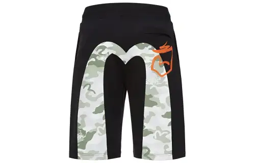 EVISU Casual Shorts Men's Black Moderate