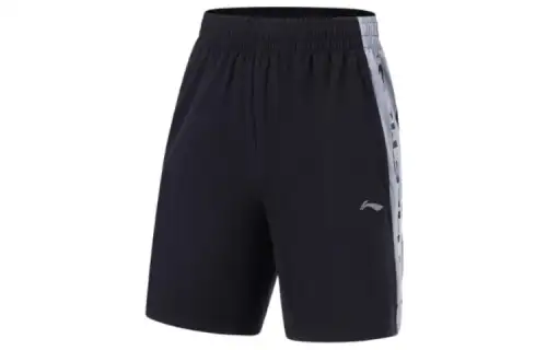 Li Ning Fitness Series Casual Shorts Unisex Black