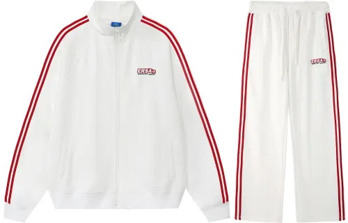 ER Casual Sportswear Unisex Stand Collar Moderate