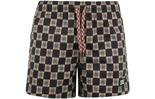 Burberry Casual Shorts Men's Black Moderate