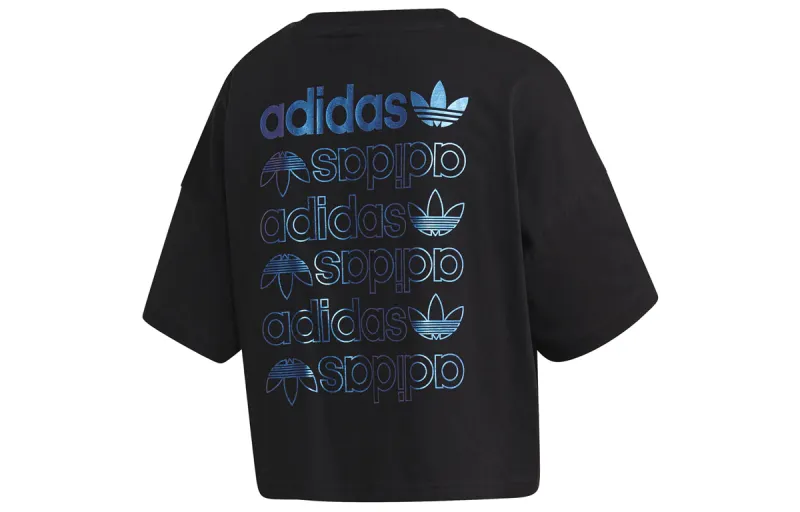 Adidas Originals T Shirts Women's Crew Neck Moderate