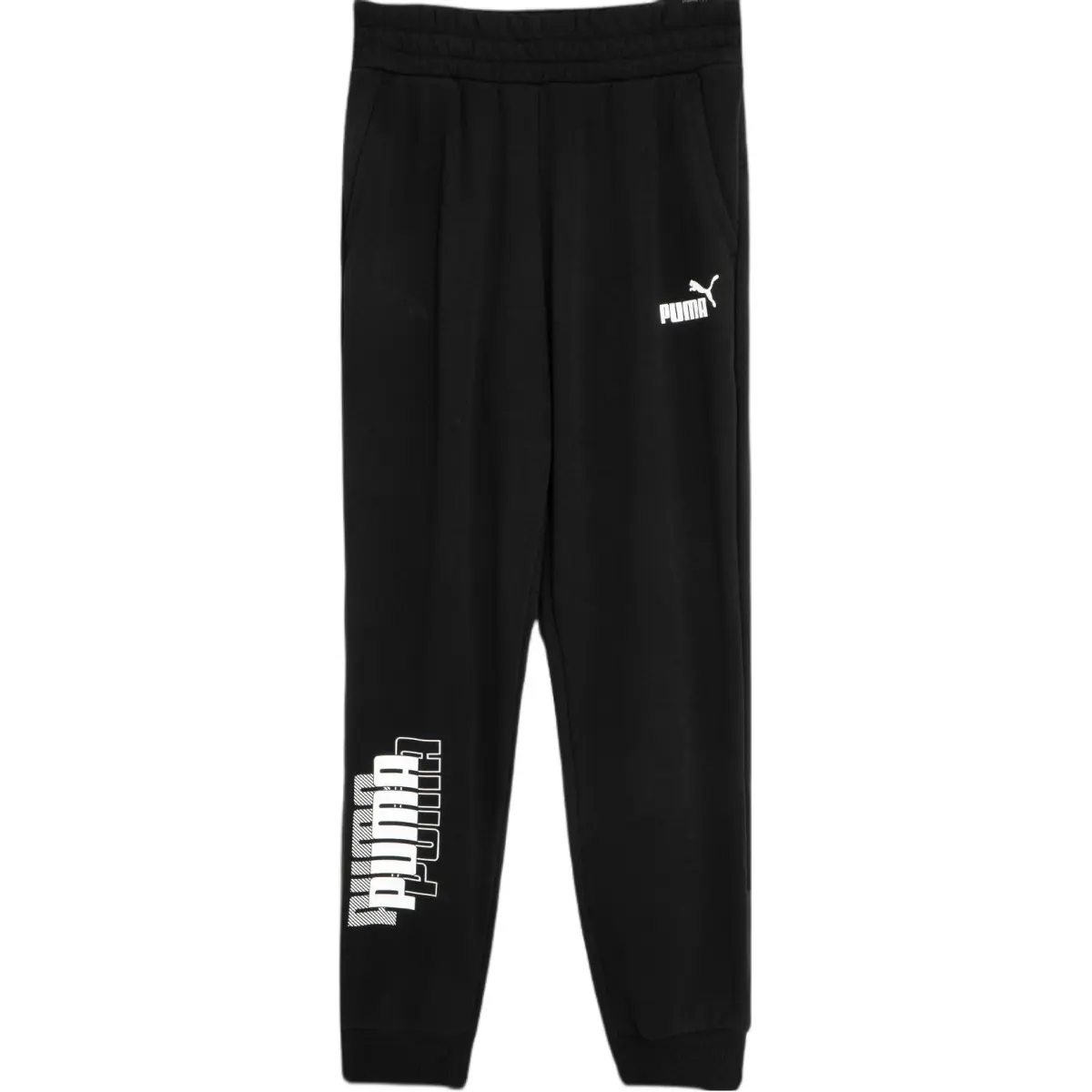 PUMA POWER LOGO SWEATPANTS TR CL Casual Pants Men's Black