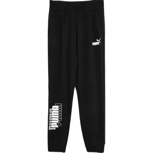 PUMA POWER LOGO SWEATPANTS TR CL Casual Pants Men's Black