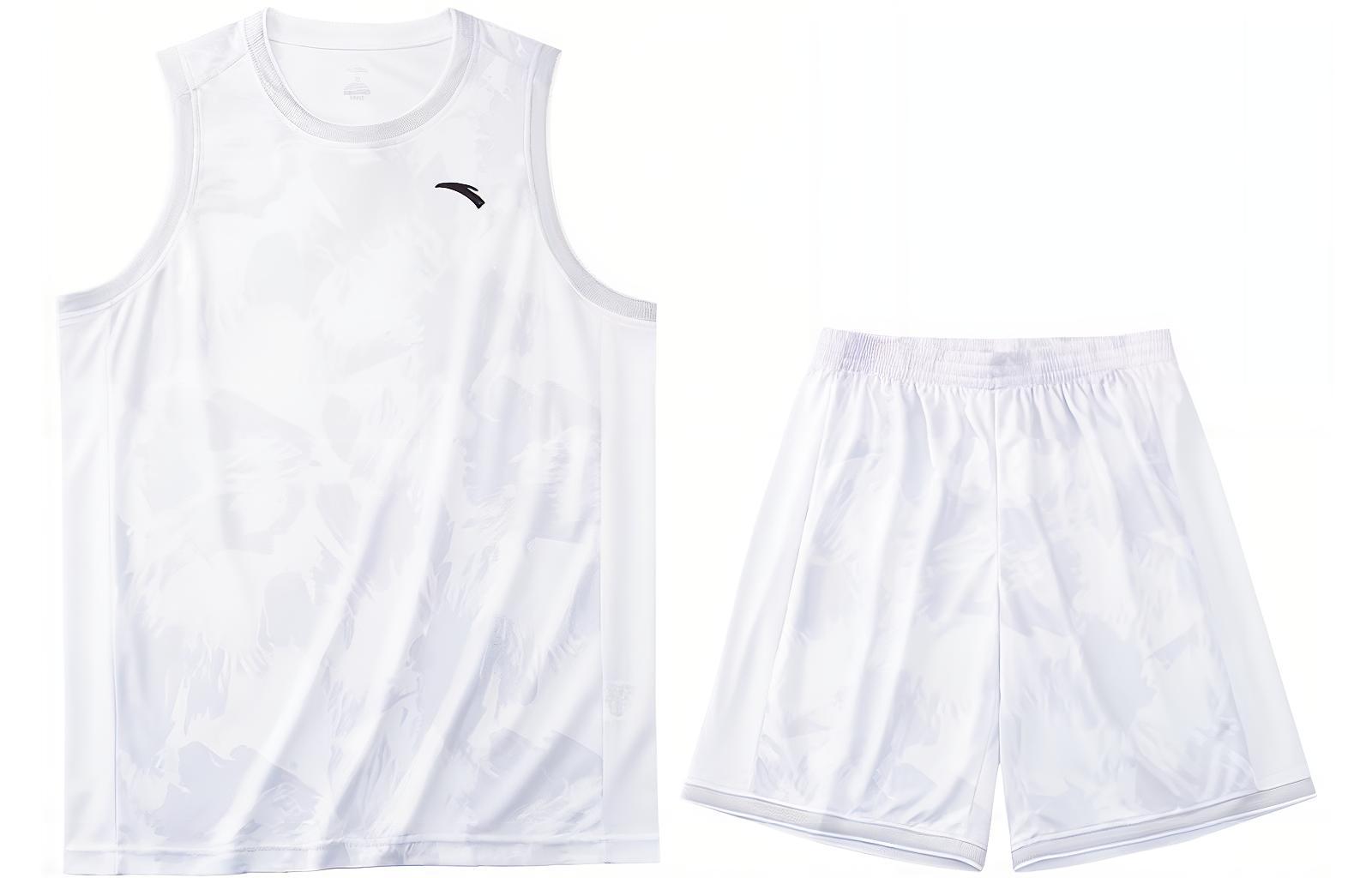 ANTA Basketball Suits Men's White Moderate Other