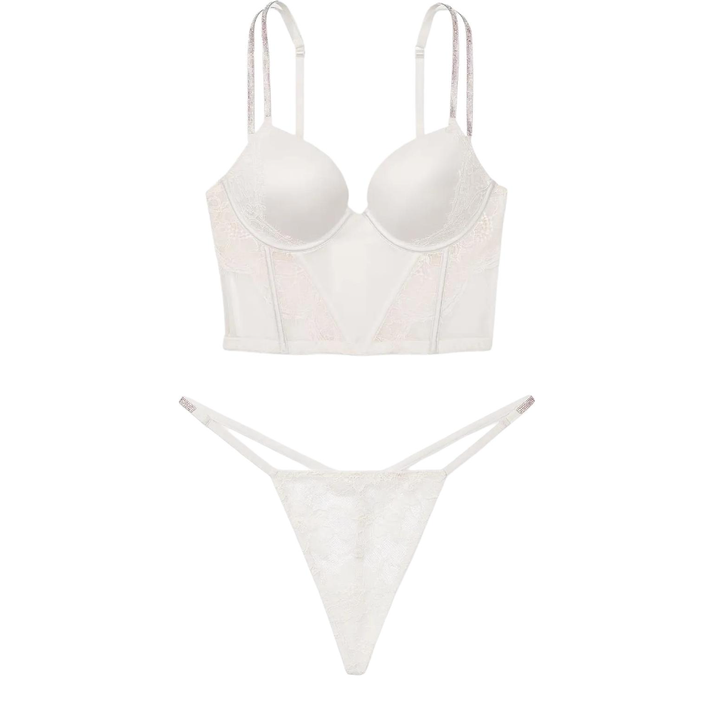 Женское нижнее белье Victoria's Secret V (белое)