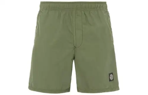 Stone Island logo swim shorts