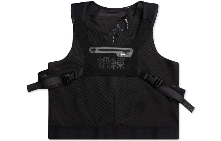 Женская жилетка Nike SERIES 004 3-in-1 Top (черная) — фото 1