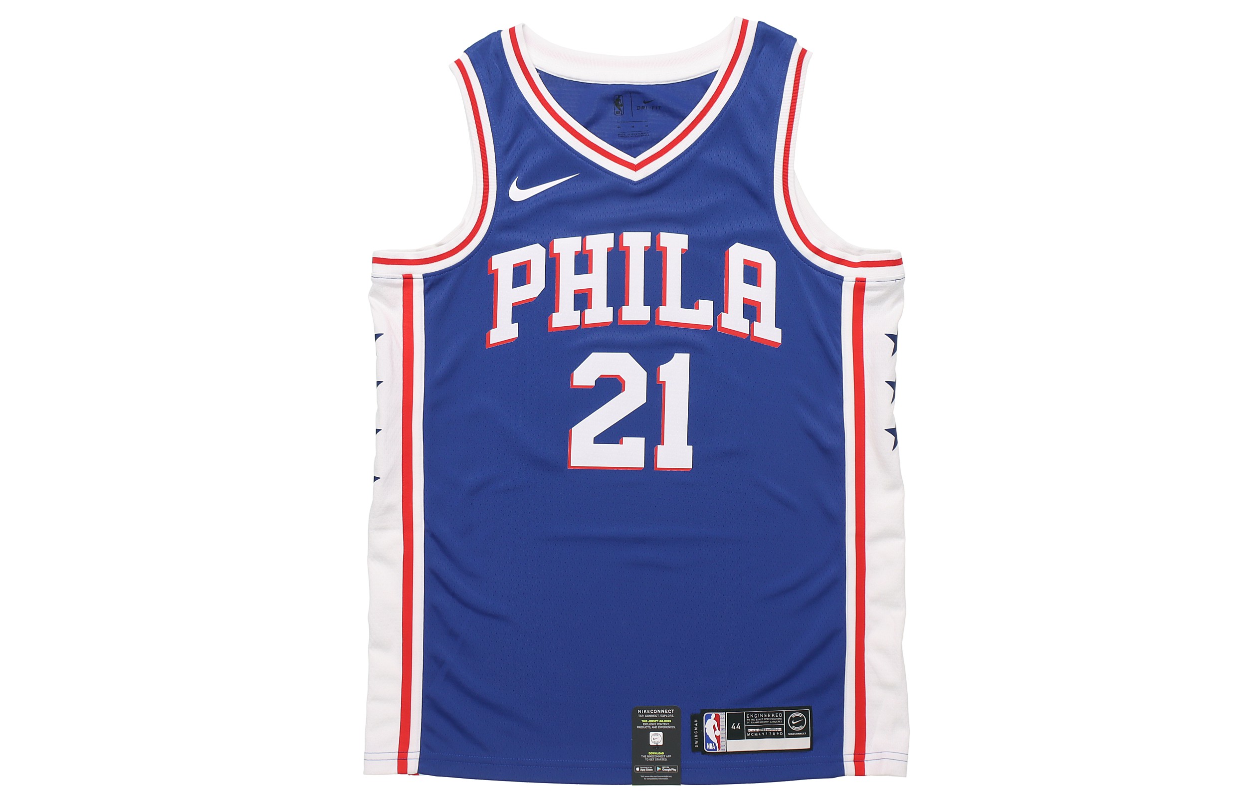 Nike Joel Embiid Philadelphia 76ers Icon Edition Little Kids' Nike Nba Swingman Jersey