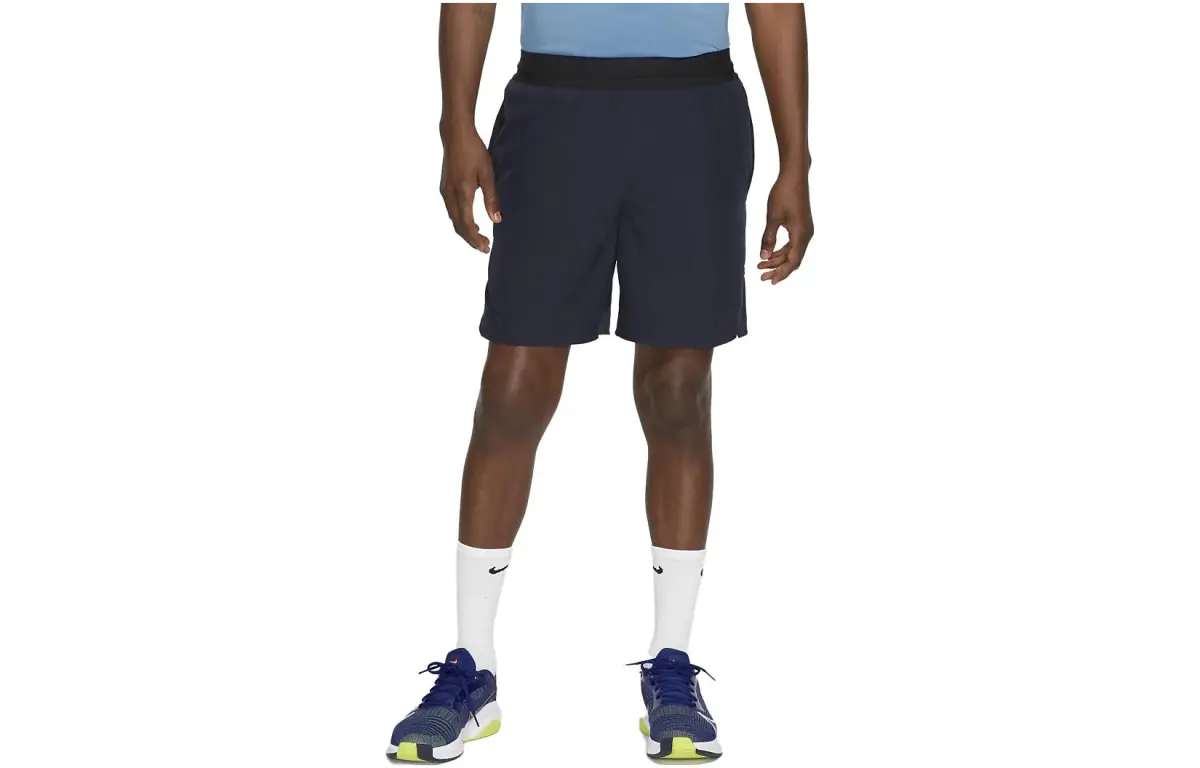 Nike Casual Shorts Men's Dark Blue Moderate Straight Fit Pants