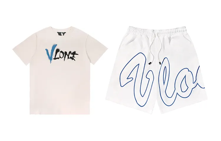 VLONE Casual Sportswear Unisex Crew Neck Moderate