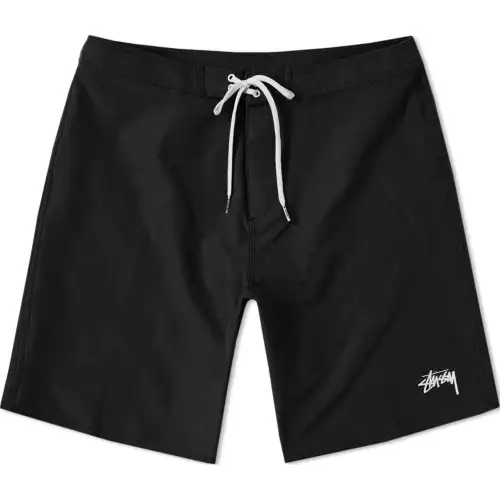 Stussy SS24 Summer Collection Casual Shorts Men's Black