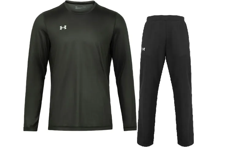 Under Armour Casual Sportswear Sets Men's Crew Neck Moderate