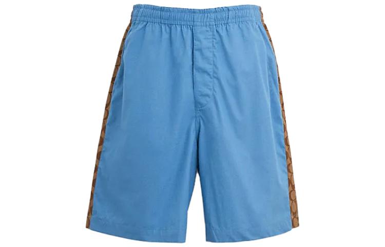 COACH SS23 Casual Shorts Men's Sky Blue