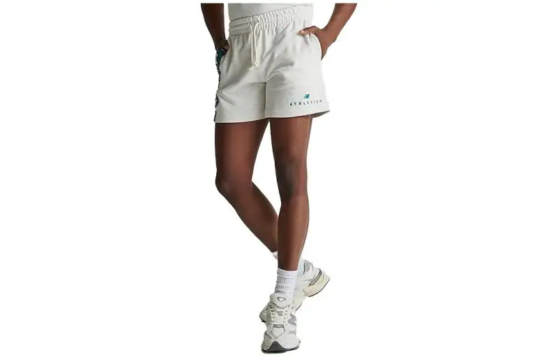 New Balance Casual Shorts Men's Light Gray Moderate