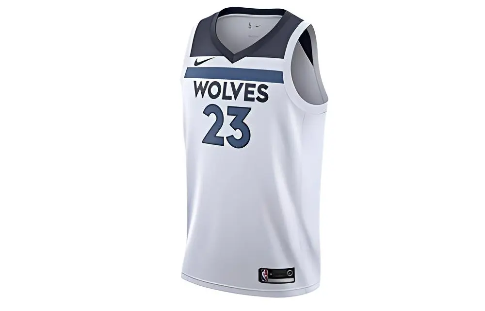 Nike Basketball Jersey Men's White Blue