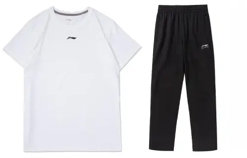 Li Ning Casual Sportswear Men's Crew Neck Moderate