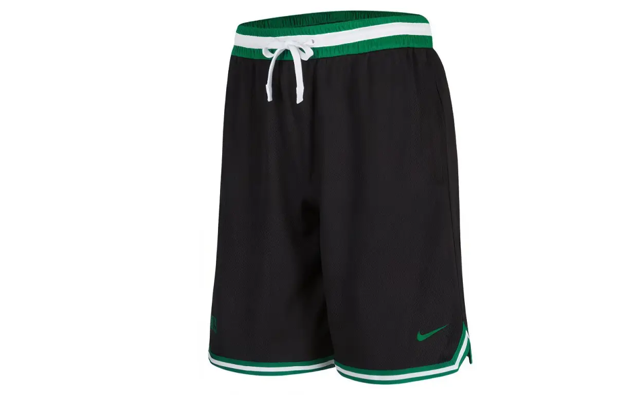 Nike Basketball Shorts Men's Black Moderate Straight Fit Pants