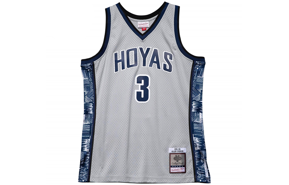 Mitchell Ness x Ncaa Georgetown Hoyas Allen Iverson Swingman tank top