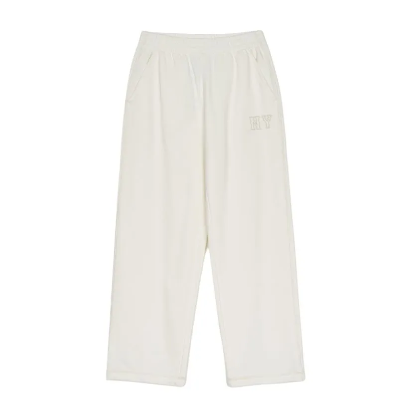 MLB Basic New York Yankees Casual Pants Unisex Cream